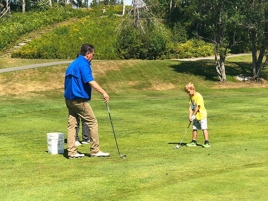 It's never too early to take a lesson from a pro!